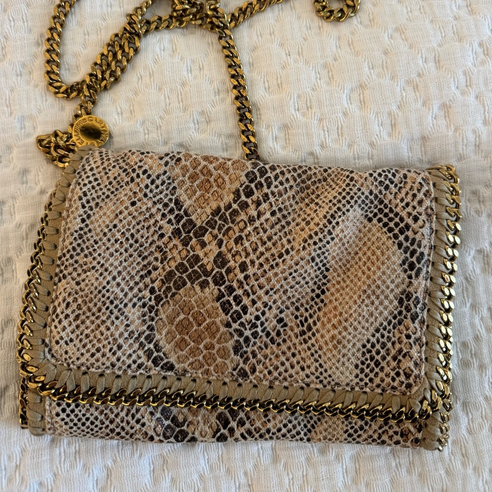 Stella McCartney Snake Skin purse